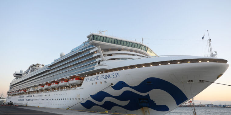 3,700 trapped aboard cruise ship after coronavirus embarks | Ars Technica