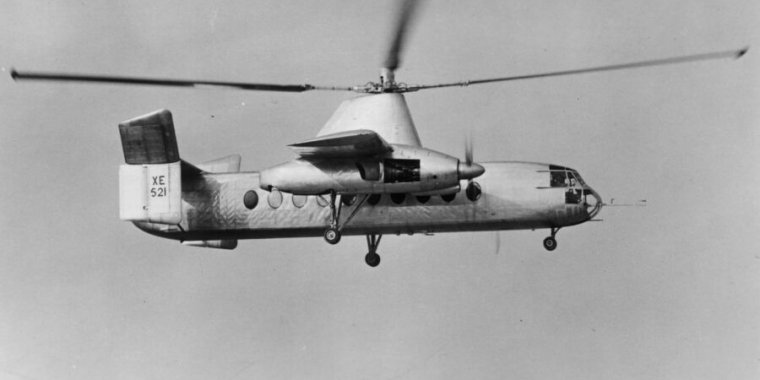 The Fairey Rotodyne, the vertical take off and landing airliner time forgot