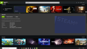 GeForce Now interface