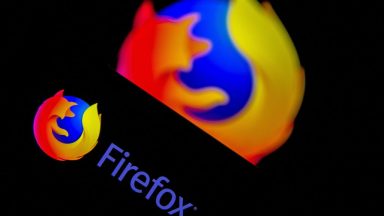 The Firefox logo.