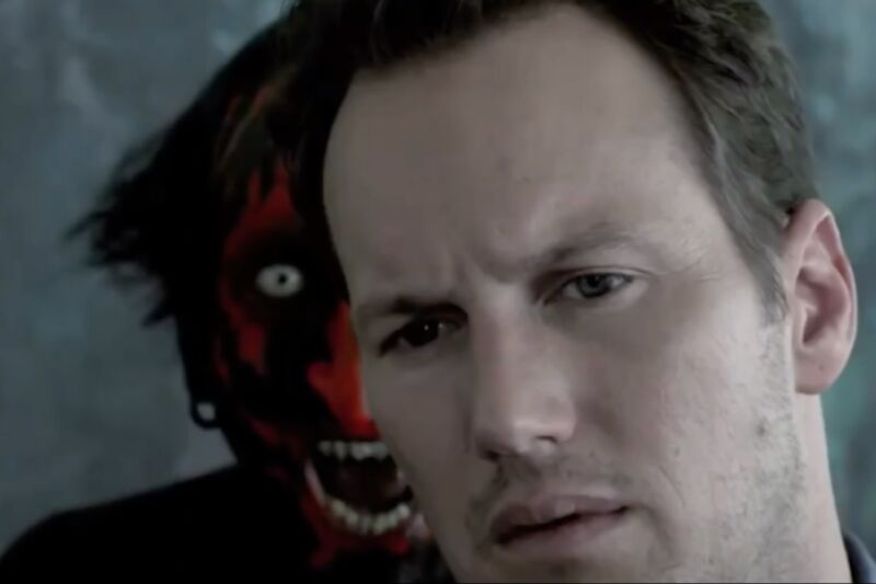 There's a demon behind you! Patrick Wilson starred in Director James Wan's 2010 film <em>Insidious</em>, one of two films used in a recent MRI study on fear.