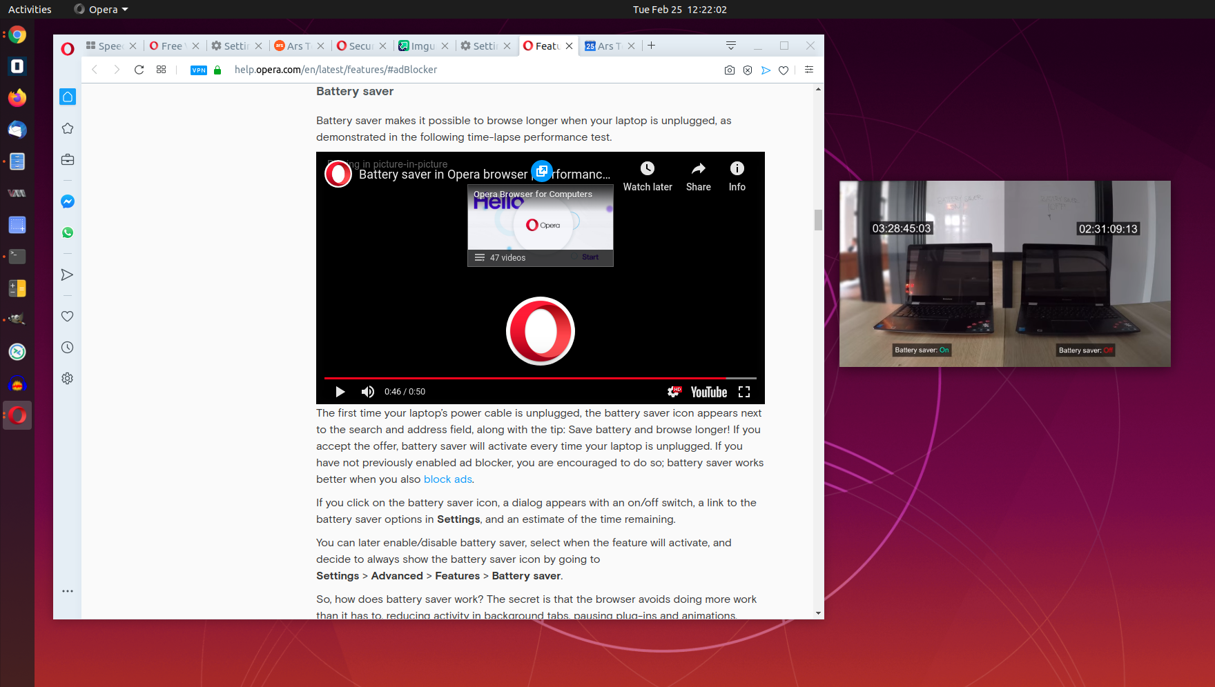 opera browser tor hyrda