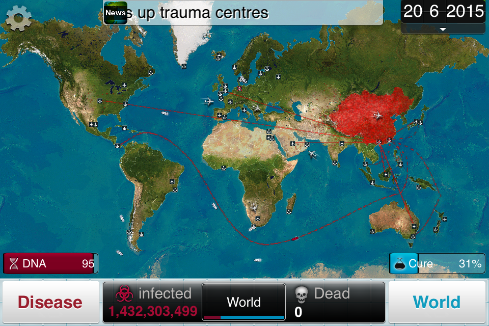 Plague Simulation