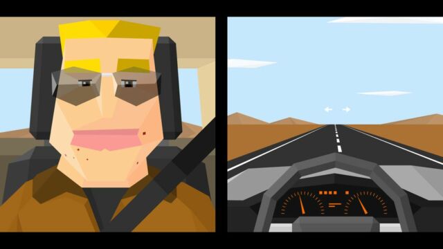 Notably, <em>Unmanned</em> features the player character driving down a roadway, not a runway.