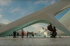 Screenshot from Westworld S3 trailer