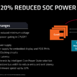 Reducing minimum voltage, decreasing power supplies for I/O and PHYs, and drastically reducing CPUOFF latency all contribute to a more efficient system-on-chip.