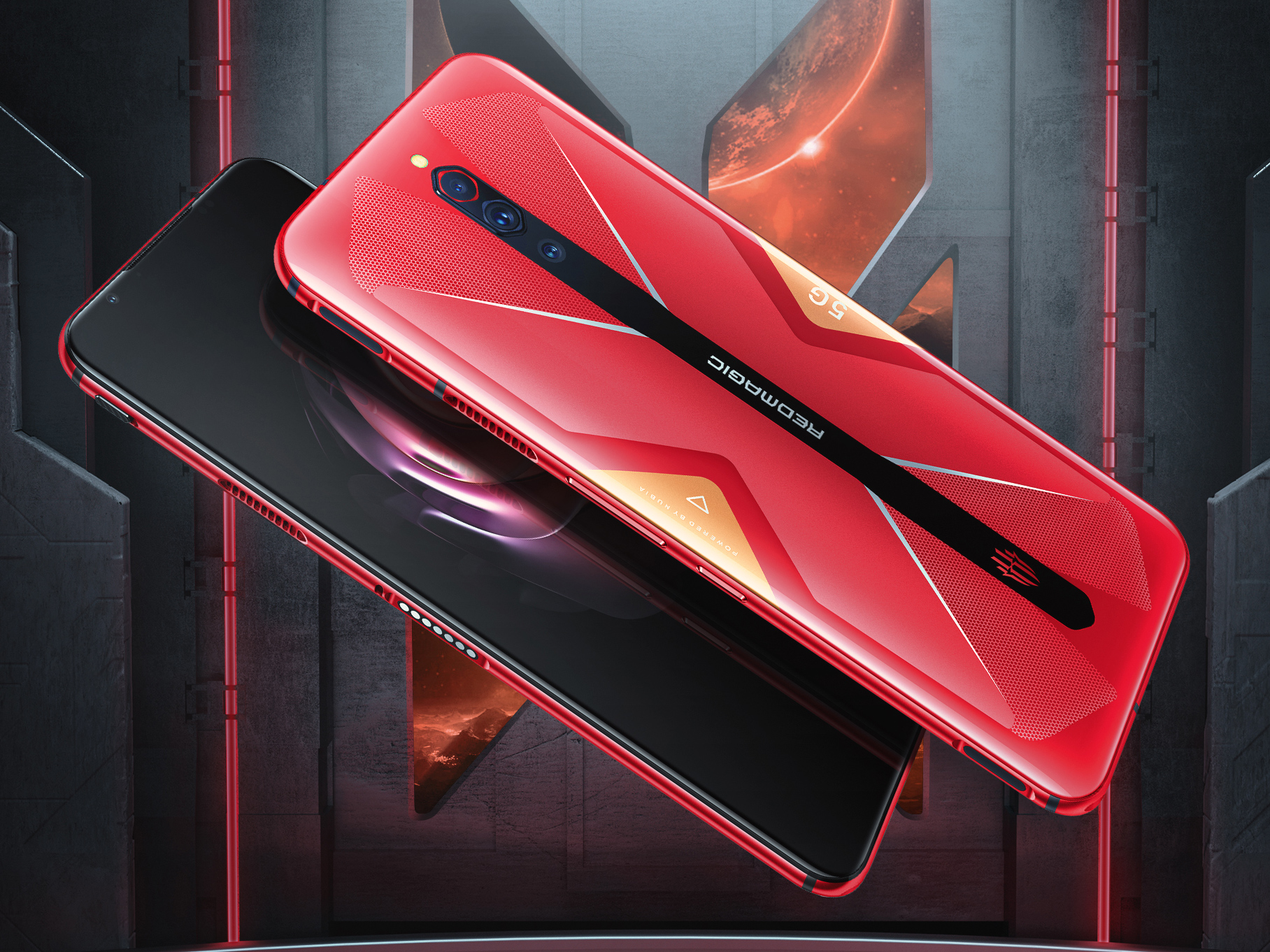 Nubia Red Magic 5g With 144hz Display 4500mah Battery Jual Nubia Red
