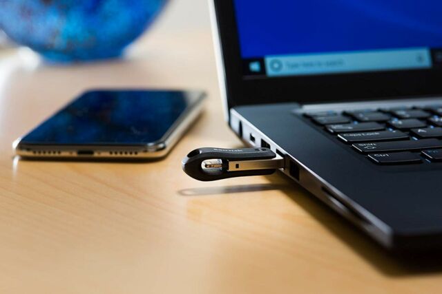 SanDisk's discounted iXpand Flash Drive Go has a Lightning connector built in.