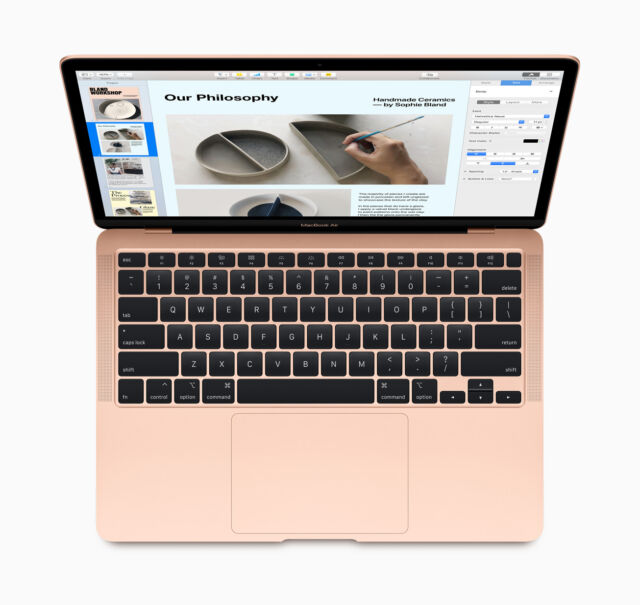 Apple's-brand new MacBook Air ditches the controversial "butterfly" keyboard and is already $50 off.