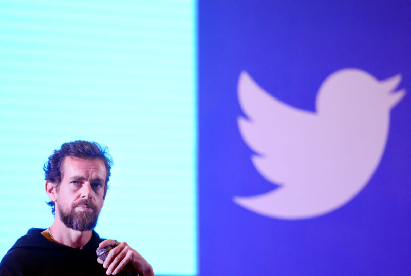 Twitter co-founder and CEO Jack Dorsey at the Indian Institute of Technology (IIT), on November 12, 2018 in New Delhi, India.