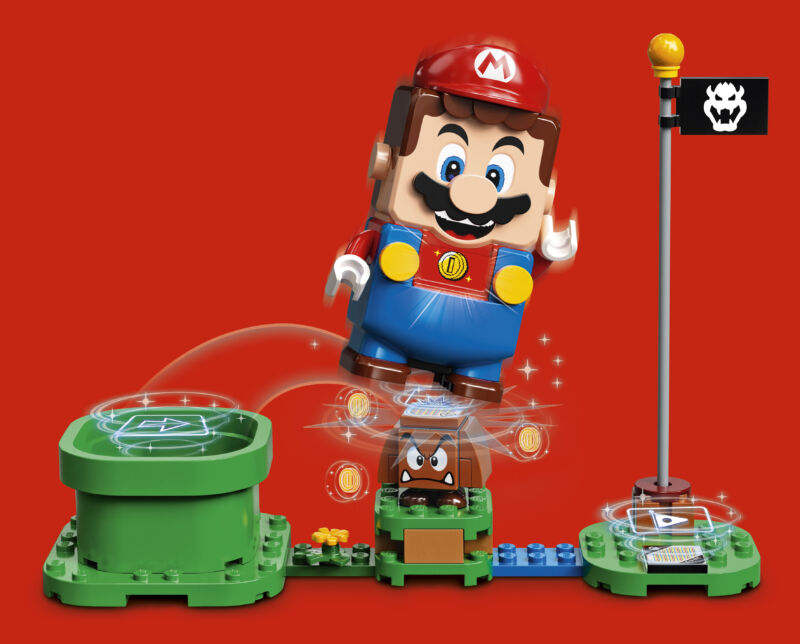 Nintendo lego best sale super mario