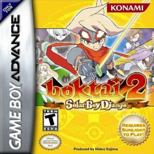 The first <em>Boktai</em> sequel helpfully included the warning "Requires sunlight to play" prominently on the front of the box.