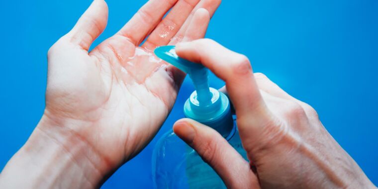 FDA warns chemical company not to mix brake cleaner into hand sanitizer