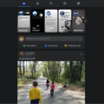 Aside from dark mode, the new notification area is nice—it obscures the contact list, instead of just randomly covering the posts in the page itself.