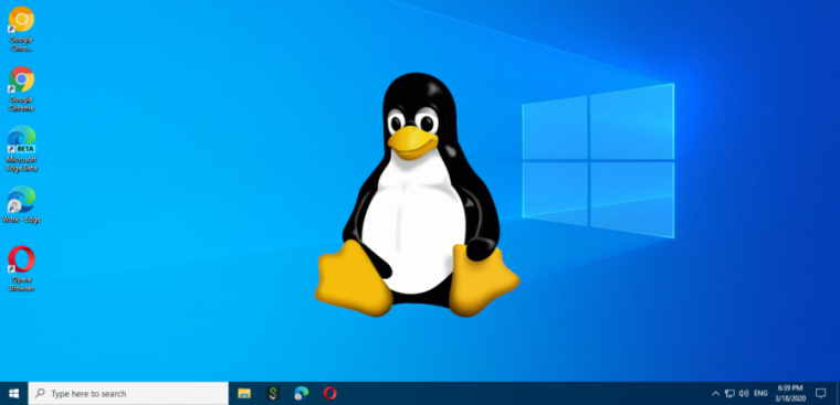 linux windows wallpaper