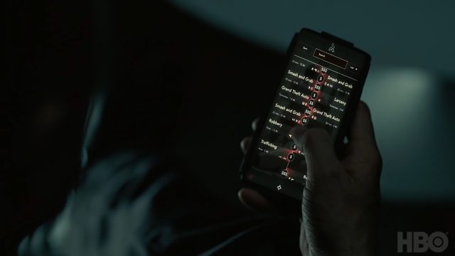 Image of someone messing with an app on a phone