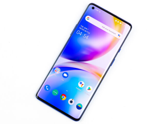 The OnePlus 8 and OnePlus 8 Pro (pictured) are two of the best premium Android phones of 2020.