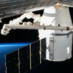 The station's robotic arm grabbed Dragon on March 9.