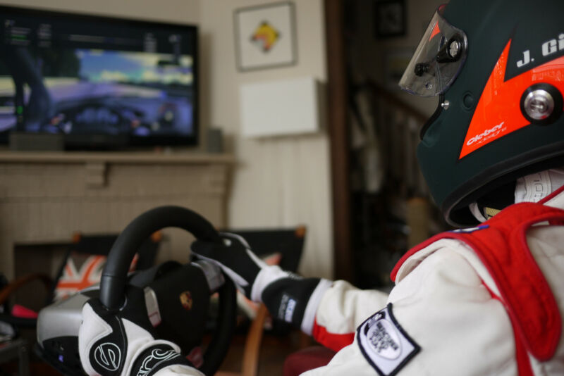 Racing turns hard into esports while the real world is on hold