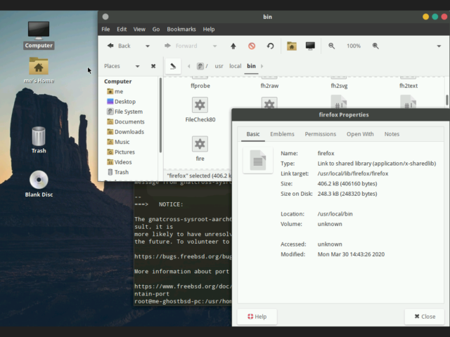 A simple, elegant desktop BSD Operating System | GhostBSD