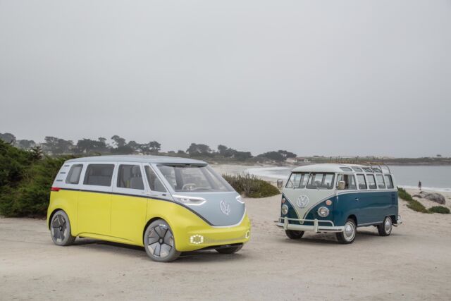 Volkswagen E-Bulli marks an electric take on classic bus - CNET