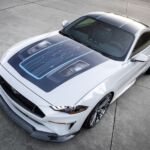 In 2019, Ford and Webasto built this Mustang Lithium for SEMA. It has less power and more torque than the Mustang Cobra Jet 1400.