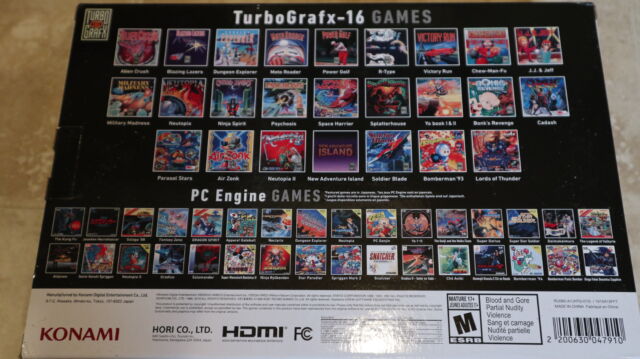 turbografx 16 mini hidden games