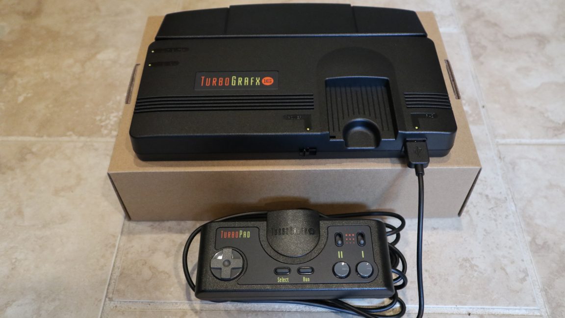 NEC TurboGrafx-16 System good Black Console Console Only Tested Working