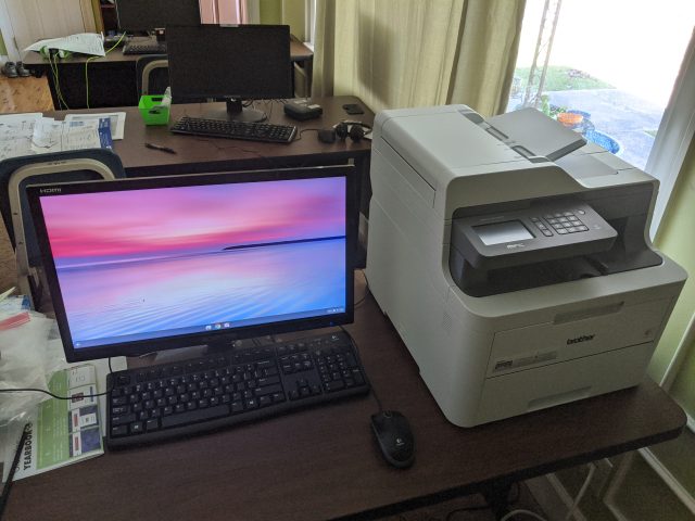 brother printer with chromebook