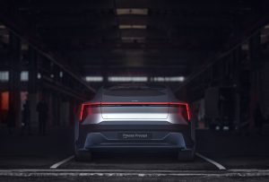 The Polestar Precept from behind