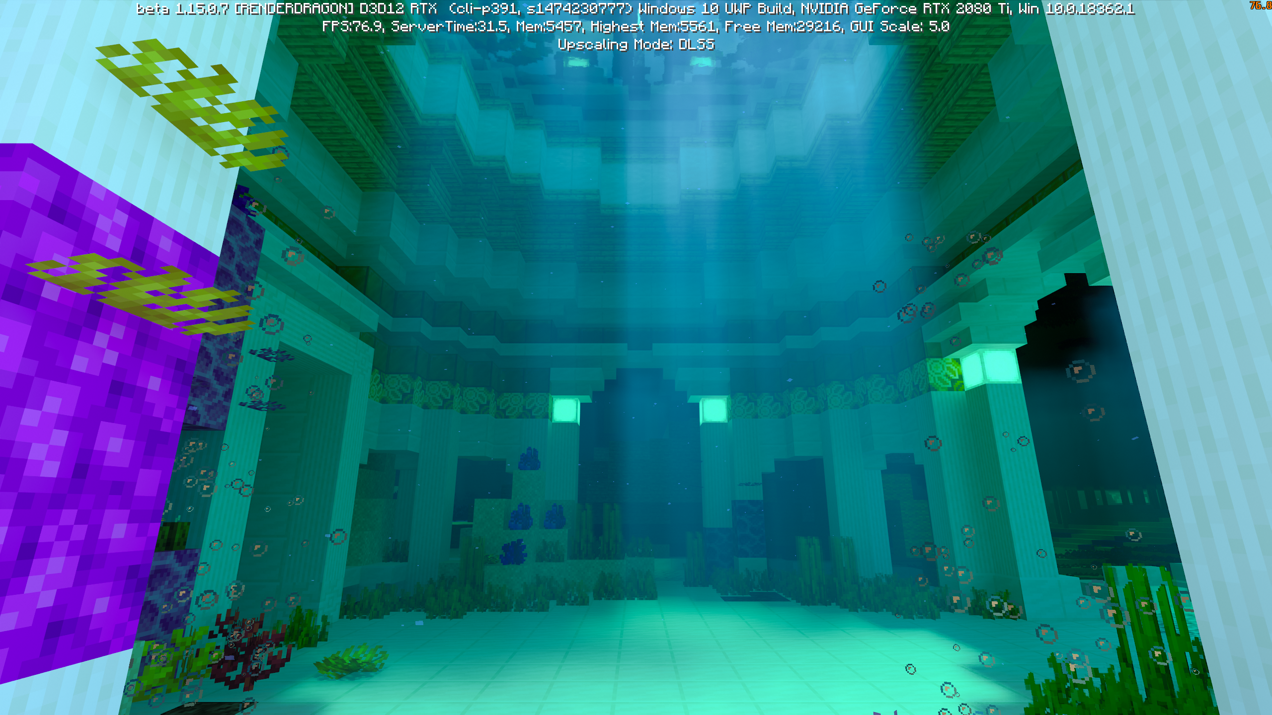 Minecraft with ray tracing-style effects actually looks good