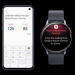 You enter your blood pressure stats into Samsung's app, and from there the watch can measure any changes. You'll have to do this at least every month for an accurate reading.