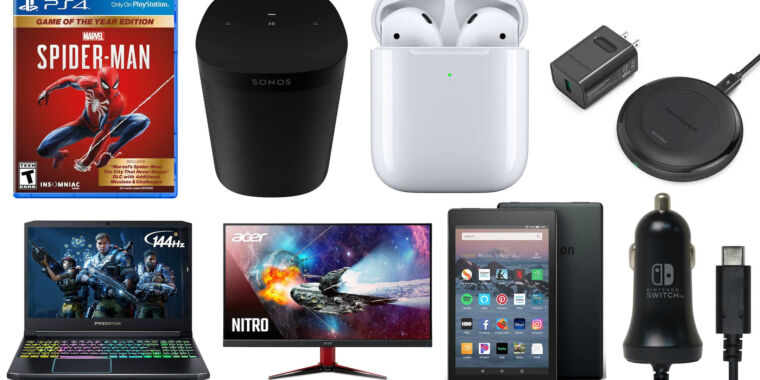 Apple’s AirPods and wireless charging case are down to a new low on Amazon