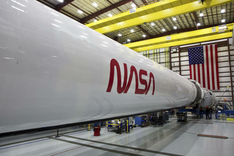 This is the Falcon 9 rocket that will launch the Crew Dragon spacecraft, with NASA astronauts on board. 