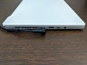 left edge view