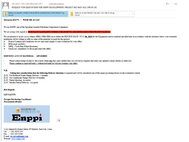 El phishing en la campaña que comenzó el 31 de marzo.