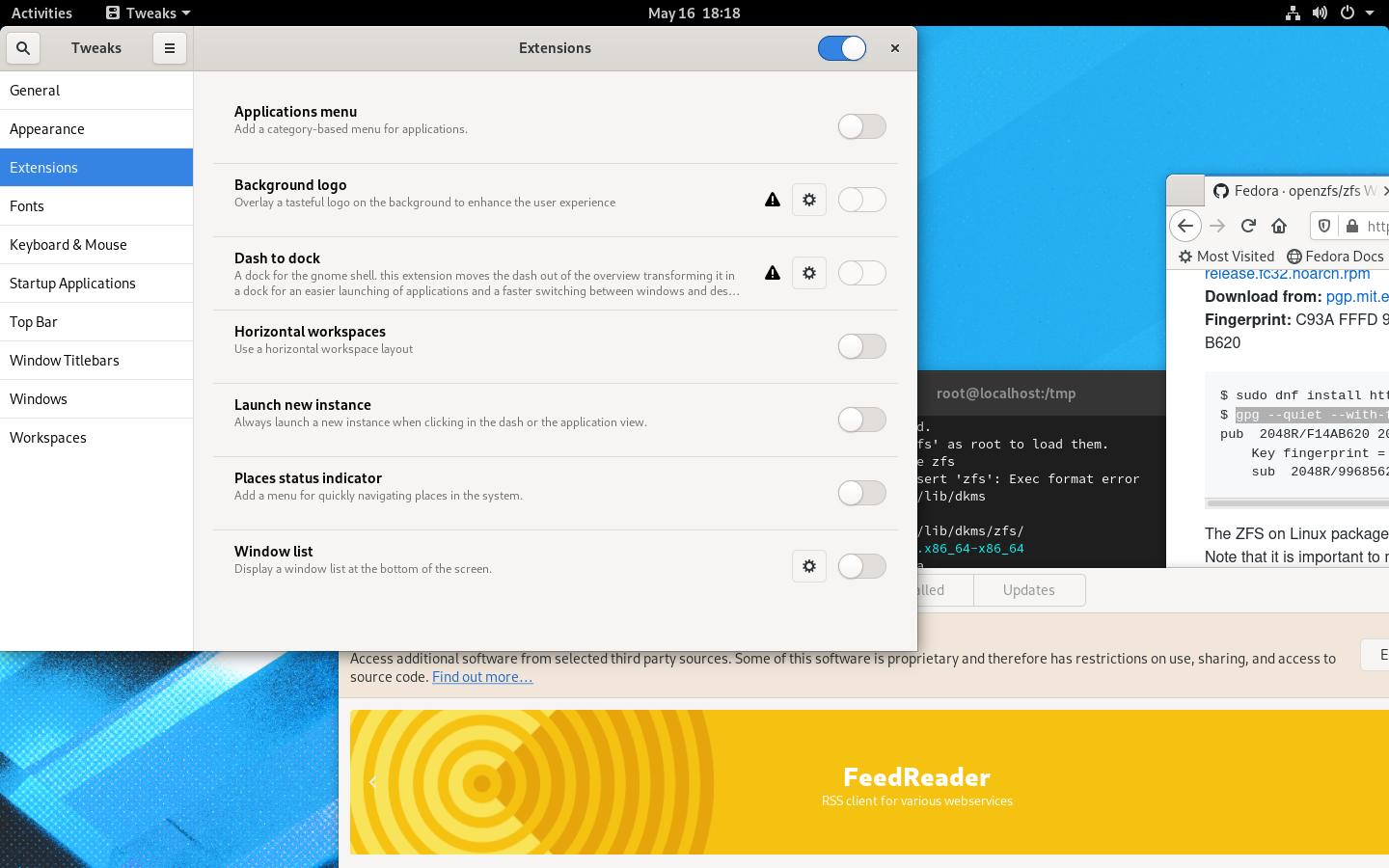 , Linux distro anmeldelse: Fedora Workstation 32