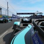 Formula E uses rFactor 2 as its sim platform of choice for the Racing at Home challenge. Evans has not had quite the same level of success since the switch.