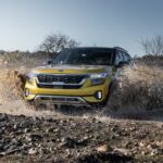 Kia says the Seltos can handle a bit of rough, but let's be honest—these cars will never go off road outside of press shots.