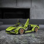 It's a Lamborghini, so obviously it has Lambo doors.