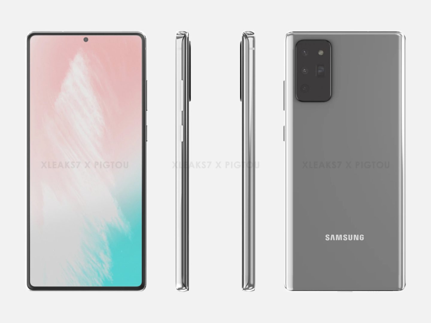 , Rapport siger Galaxy Note 20 er “betydeligt større” end Note 10