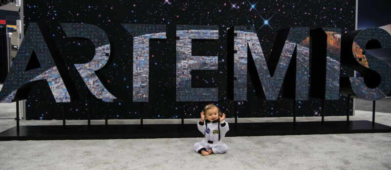 Will this toddler be a pre-teen, teenager, or an adult before humans go back to the Moon?