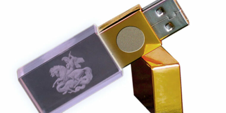 A $350 “anti-5G” device is just a 128MB USB stick, teardown finds