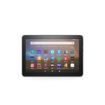 The upgraded Fire HD 8 Plus model comes in one exclusive color—Slate—and offers additional RAM, optional wireless charging, and a six-month included subscription to Kindle Unlimited.