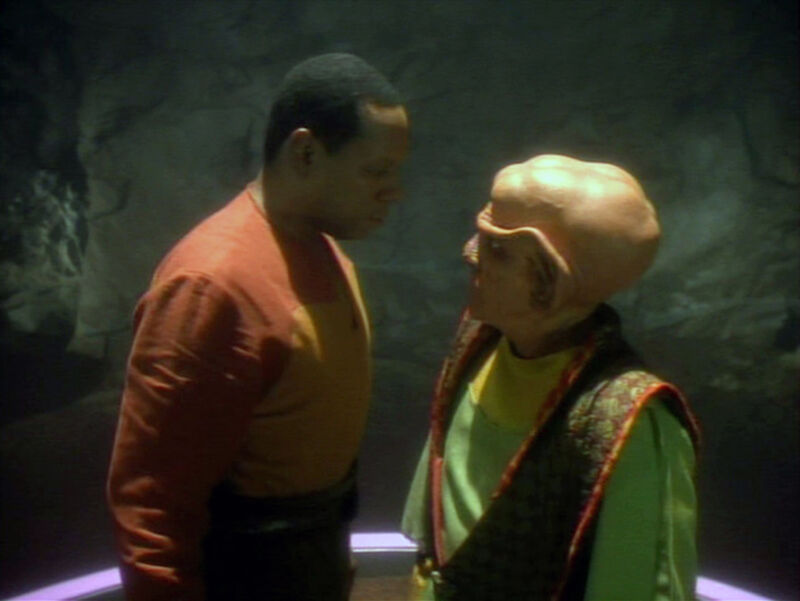 Chances are, you and your loved ones might get into anxious quarantine moments like this one, shared between Sisko (Avery Brooks) and Quark (Armin Shimerman) in the <em>DS9</em> season two episode "The Jem'Hadar."