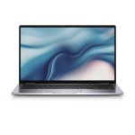 The Dell Latitude 9410 in a clamshell configuration.