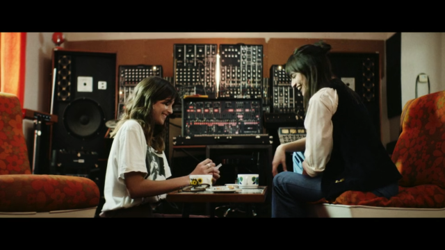 Screen shot from the film Le Choc du Futur