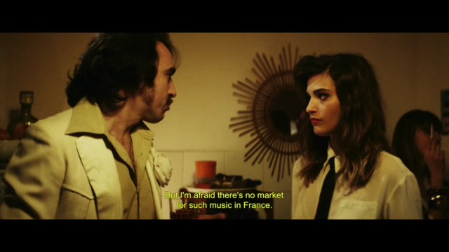 Screen shot from the film Le Choc du Futur