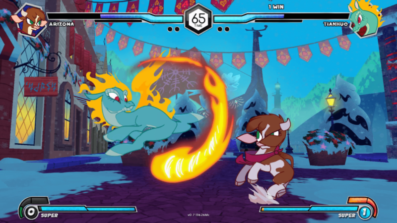 Jogo de luta inspirado em My Little Pony é o Street Fighter que