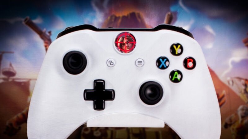 This new concept art for an Xbox controller with built-in sniper-style targeting sight won't really help matters...